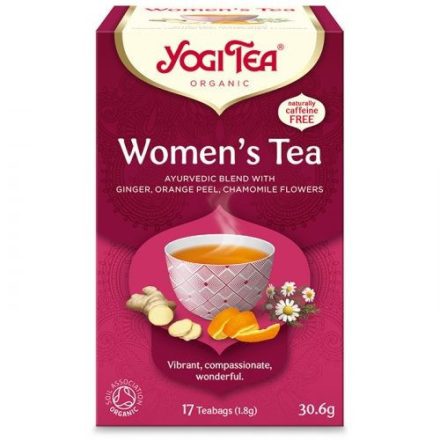 Yogi Tea® Női bio tea - filter, 17 db , 30,6 g