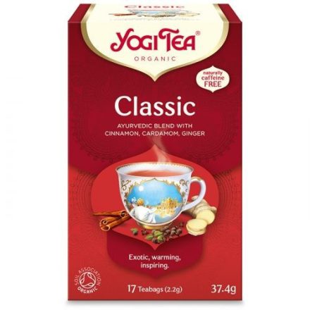 Yogi Tea® Klasszikus bio tea - filter, 17 db , 34 g