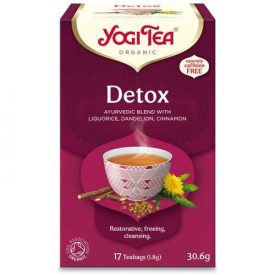   Yogi Tea® Tisztító (méregtelenítő) bio tea - filter, 17 db , 30,6 g