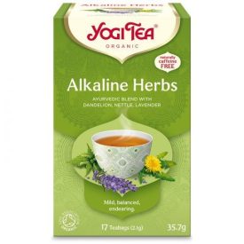   Yogi Tea® Lúgosító gyógynövényes bio tea - filter, 17 db , 35,7 g