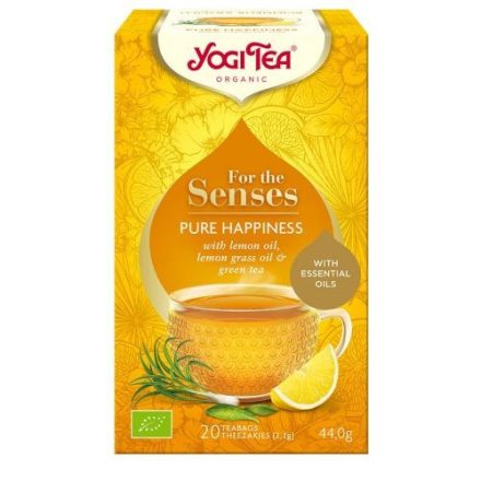 Yogi Tea® Bio tea az érzékeknek - Tiszta boldogság , - filter, 20 db , 44 g