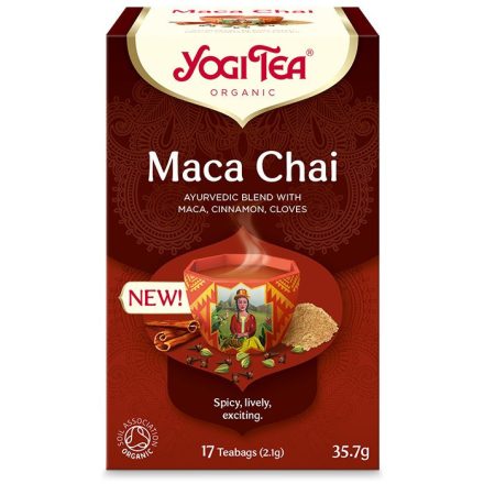Yogi Tea® Bio Maca Chai - filter, 17 db , 35,7 g