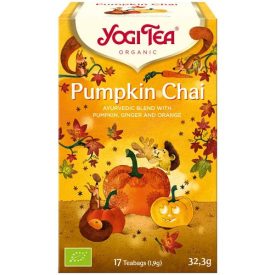   Yogi Tea® Sütőtökös chai bio tea - filter, 17 db, 32,3 g