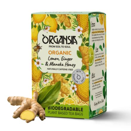Organisa Lemon,Ginger & Manuka Honey