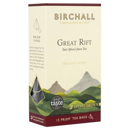 Birchall Great Rift Reggeli Teakeverék - teapiramis, 15 db , 46 g