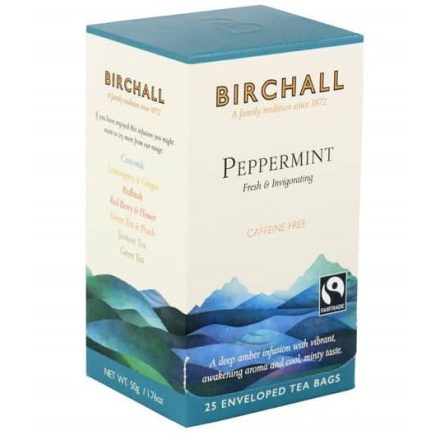 Birchall Borsmenta Tea - filter, 25 db , 50 g