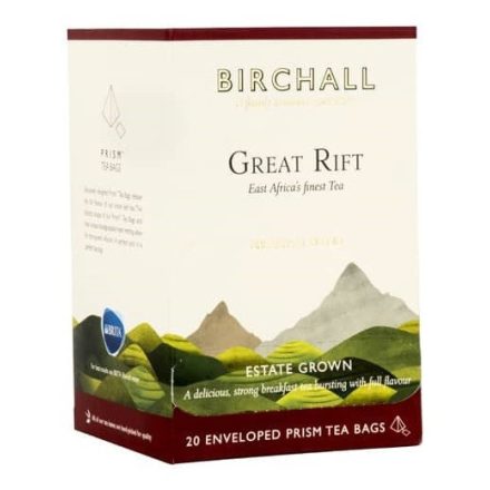Birchall Great Rift Reggeli Teakeverék - teapiramis, 20 db , 62 g