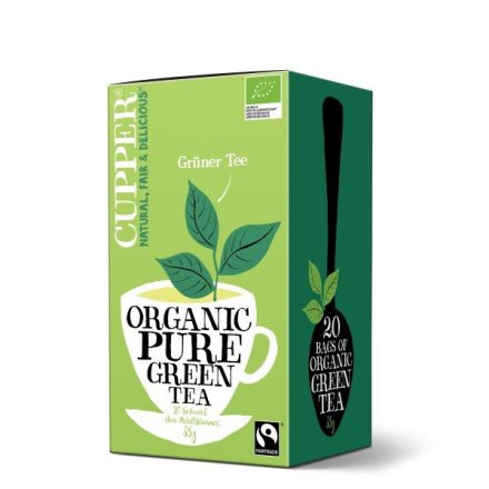 Cupper Tiszta Zöld Tea - filter, 20 db , 35 g