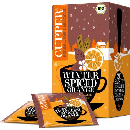 Winter Spice Orange - Xmas Limited Edition - Téli Fűszeres Narancs bio tea - a készlet erejéig, 20db