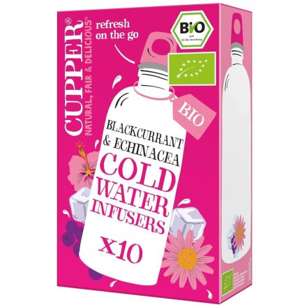 Cupper Blackcurrant & Echinacea Cold Water