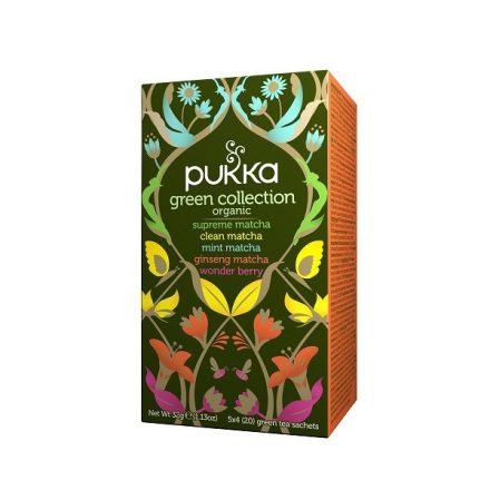 Pukka Zöld Teaválogatás 5 Féle - filter, 20 db, Pukka Herbs, 32 g