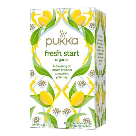 Pukka Fresh Start Napindító Gyógytea - filter, 20 db, Pukka Herbs, 36 g