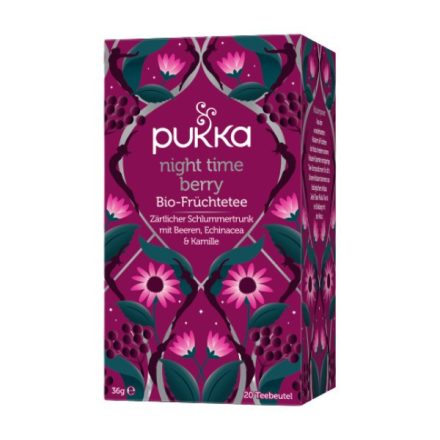 Pukka Night Time Berry Gyógytea Gyümölcsökkel - filter, 20 db, Pukka Herbs, 36 g