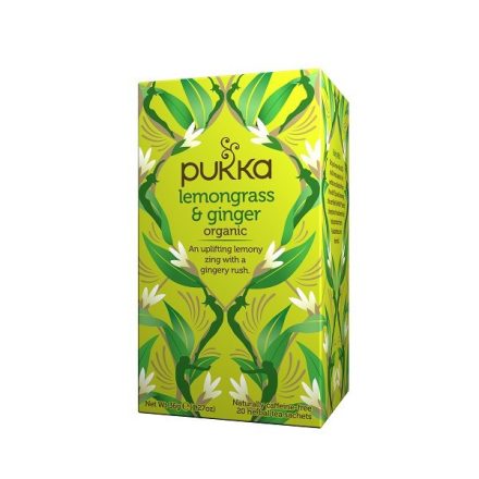 Pukka Citromfű és Gyömbér Tea - filter, 20 db, Pukka Herbs, 36 g