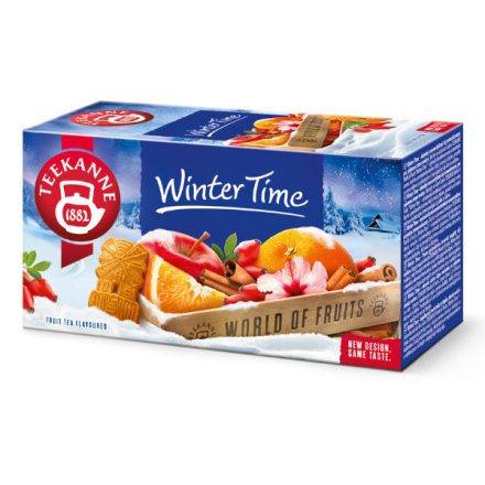 Teekanne Winter Time Gyümölcstea Fahéjjal - filter, 20 db , 50 g