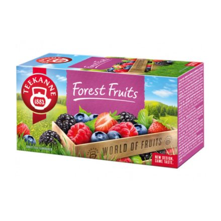Teekanne Forest Fruits Erdei gyümölcsös Gyümölcstea - filter, 20 db, 50 g