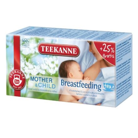 Teekanne Breastfeeding Gyógytea - filter, 20 db , 36 g