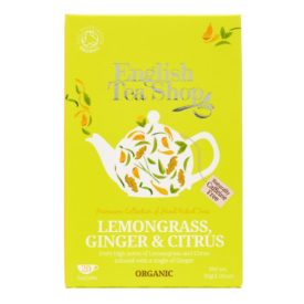   English Tea Shop Citromfű Gyömbér & Citrus Bio Tea - filter, 20 db , 30 g