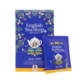   English Tea Shop Earl Grey Fekete Bio Tea - filter, 20 db , 40 g