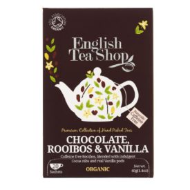   English Tea Shop Csokoládés & Vaníliás Rooibos Tea - filter, 20 db , 40 g