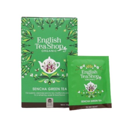 English Tea Shop Japán Zöld Sencha Bio Tea - filter, 20 db , 30 g