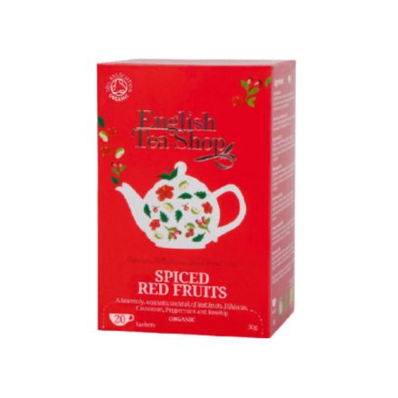 English Tea Shop Fűszeres Pirosgyümölcsös Bio Tea - filter, 20 db , 30 g