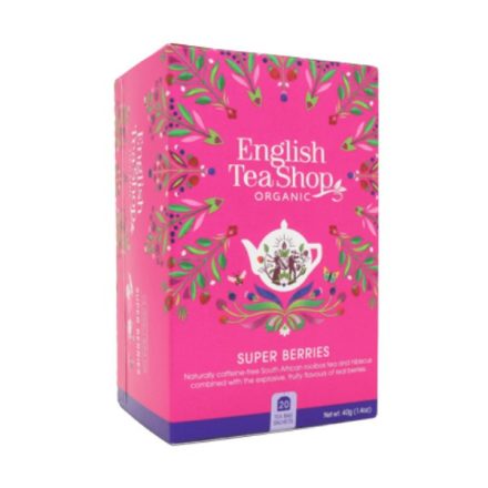 English Tea Shop Szuperbogyó Bio Tea - filter, 20 db , 30 g