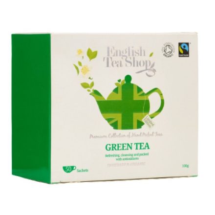 English Tea Shop Union Jack Zöld Tea - filter, 50 db , 100 g