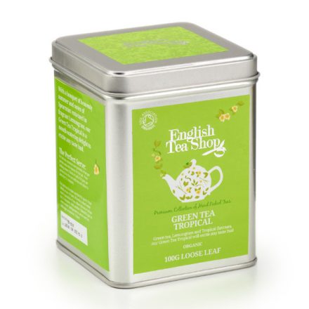 English Tea Shop Zöld Szálas Tea Trópusi Gyümölcsökkel - 100 g