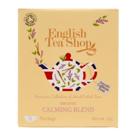 English Tea Shop Calming Blend Nyugtató Koffeinmentes Teakeverék - filter, 8 db , 12 g