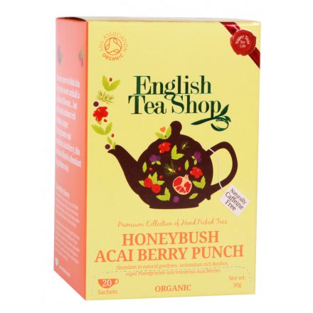 English Tea Shop Mézbokor & Acai Berry bio tea , 20db