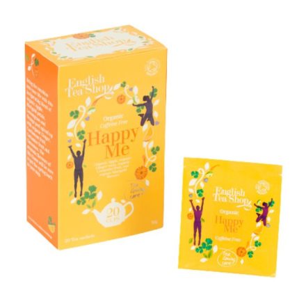 English Tea Shop Happy Me Boldogító Koffeinmentes Bio Tea - filter, 20 db , 30 g