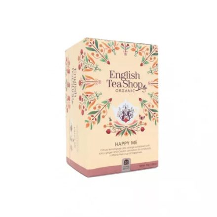 English Tea Shop Happy Me Boldogító Koffeinmentes Bio Tea - filter, 20 db , 30 g