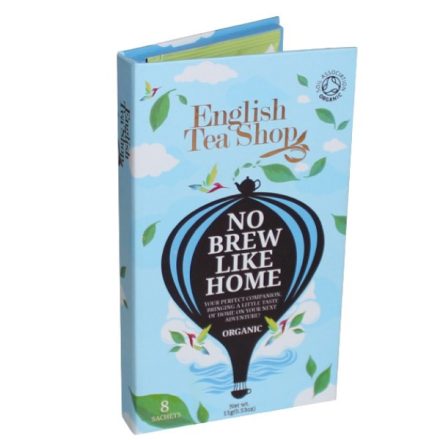 English Tea Shop Utazó Pack Bio Teaválogatás 3 Ízzel Kék Dobozban - filter, 8 db , 15 g
