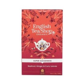   English Tea Shop Céklás Gyógytea Gyömbérrel Curry levelekkel - filter, 20 db, 30 g