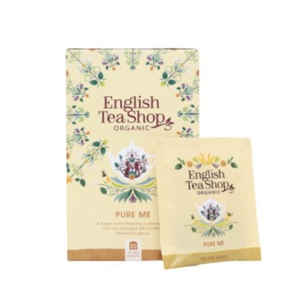 English Tea Shop Pure Me Tisztító Koffeinmentes Bio Tea - filter, 20 db , 30 g