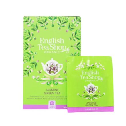 English Tea Shop Zöld Bio Tea Jázminnal - filter, 20 db , 40 g
