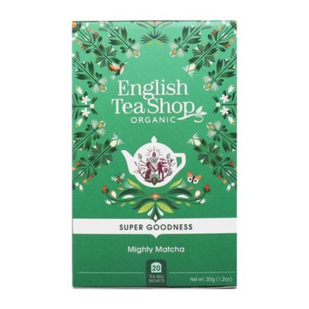 English Tea Shop Szuper Matcha Tea - filter, 20 db, 35 g