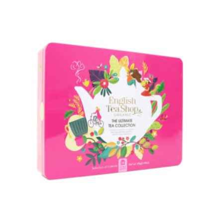 English Tea Shop Pink Ajándék Bio Teaválogatás - filter, 36 db , 60 g