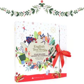   English Tea Shop Fehér Masnis Adventi Kalendárium - piramis, 25 db , 50 g