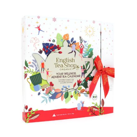 English Tea Shop Fehér Masnis Adventi Kalendárium - piramis, 25 db , 50 g