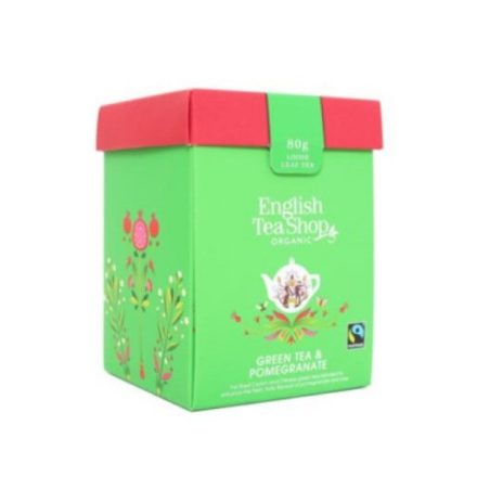 English Tea Shop Zöld Szálas Tea Gránátalmával - 80 g