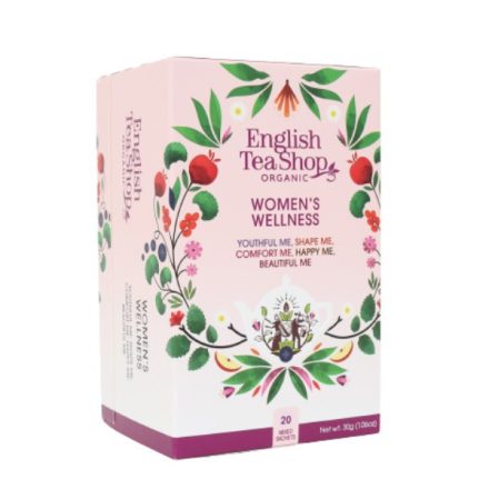 English Tea Shop Women's Wellness Bio Teaválogatás Nőknek - filter, 20 db , 30 g