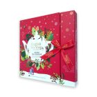 English Tea Shop Adventi kalendárium bio teaválogatás –ünnepi piros masnis , 25db