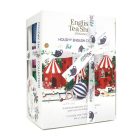 English Tea Shop British Toys Fehér Karácsonyi Teaválogatás - selyempiramis, 12 db