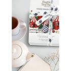 English Tea Shop British Toys Fehér Karácsonyi Teaválogatás - selyempiramis, 12 db