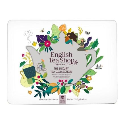 English Tea Shop Prémium bio teaválogatás Luxury collection - filter, 36 db