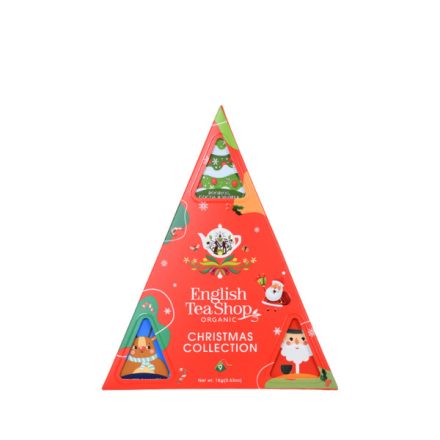 English Tea Shop Bio Karácsonyi Teaválogatás Piramis Csomagolásban – Christmas Collection