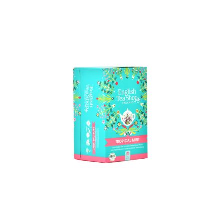 English Tea Shop Bio Teakeverék – Tropical Mint (20 filter)