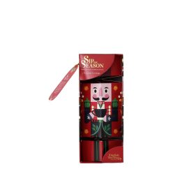   English Tea Shop Sip the Season – Piros Diótörő – 3 bio teapiramis